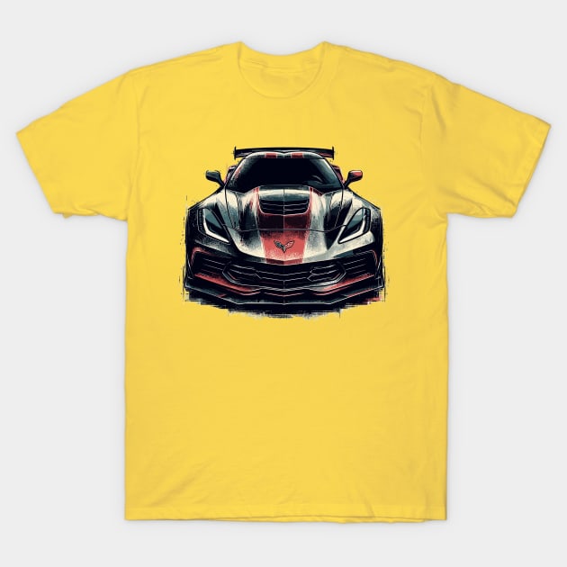 Chevrolet Corvette T-Shirt by Vehicles-Art